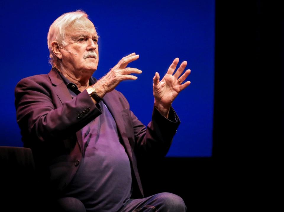 John Cleese, one of the founding members of Monty Pythons, helps the Vibrant Music Hall debut in November.