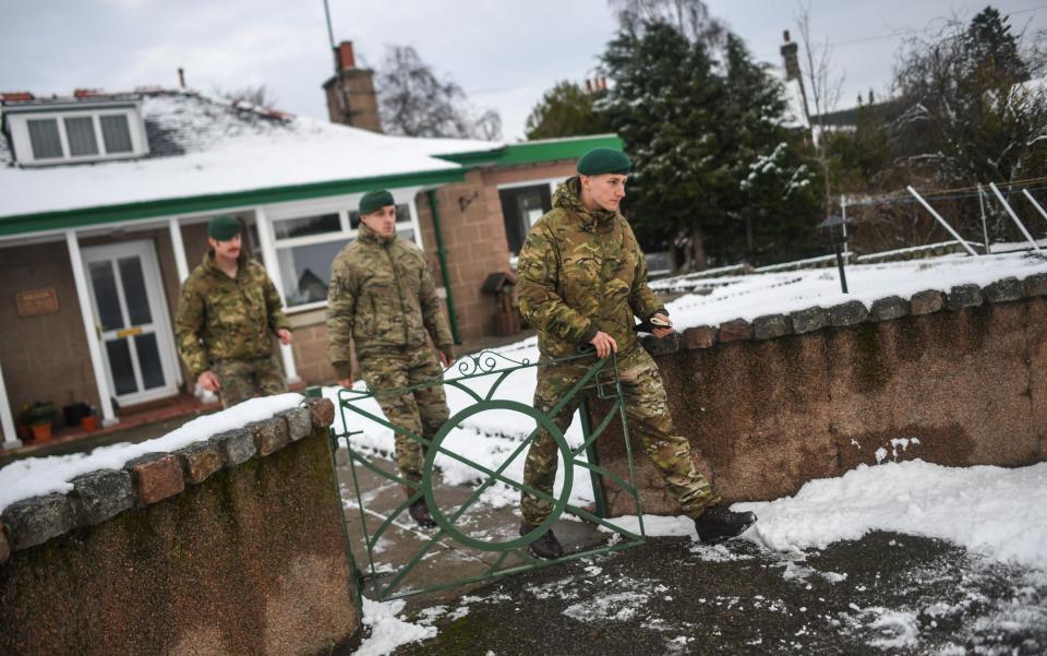 The Army called in to help those caught up in Storm Arwen - Peter Summers/Getty