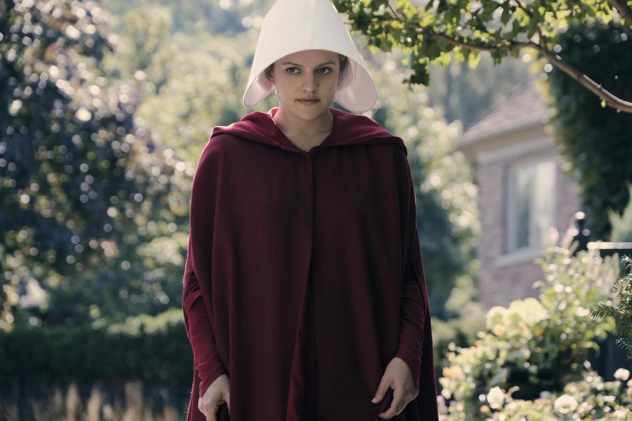 American import: Hulu's adaptation of The Handmaid's Tale will air on Channel 4 on Sunday: Hulu/Channel 4