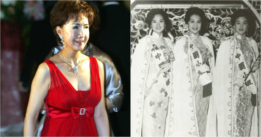 前副總統連戰的夫人連方瑀女士，早年是中國小姐的冠軍，她優雅的氣質一路美到老，令人印象深刻。（圖／報系資料照片）