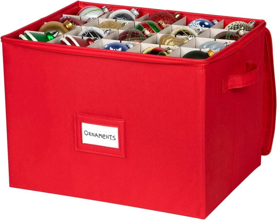 Store Your Favorite Ornaments in This Bestselling $20 Storage Box