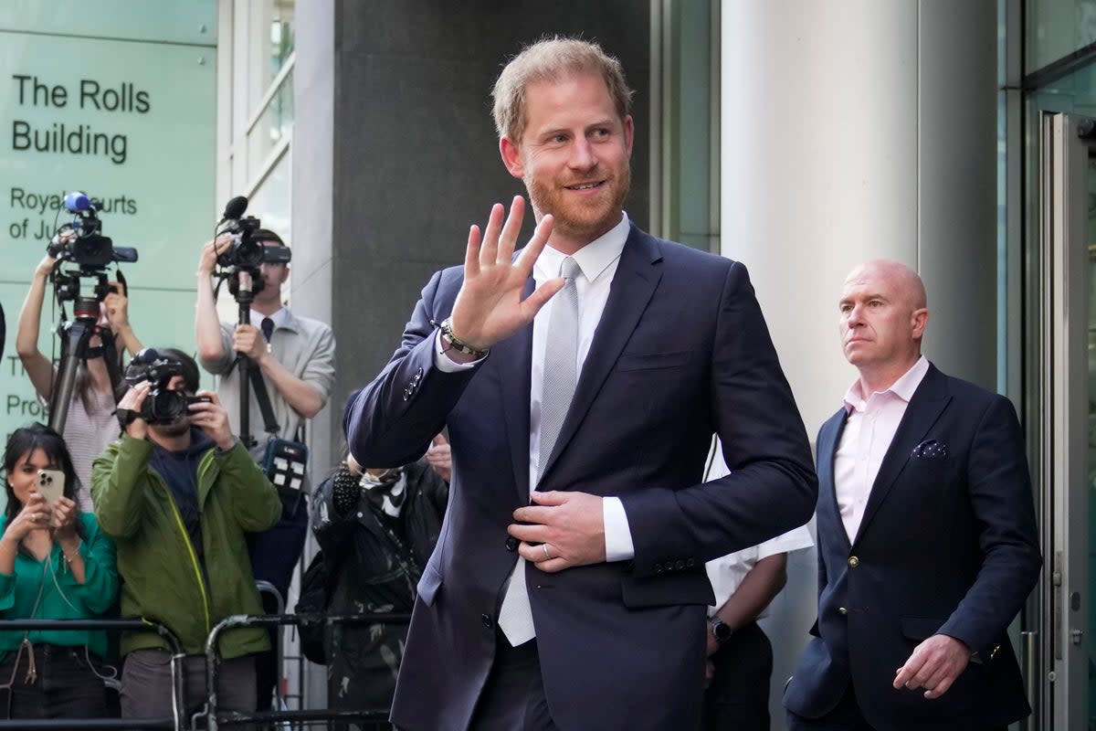 Prince Harry faces a potentially huge legal bill after losing his High Court challenge against the Home Office  (AP)