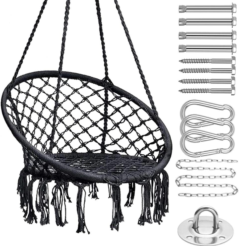 Toptry Hammock Chair. Image via Amazon.
