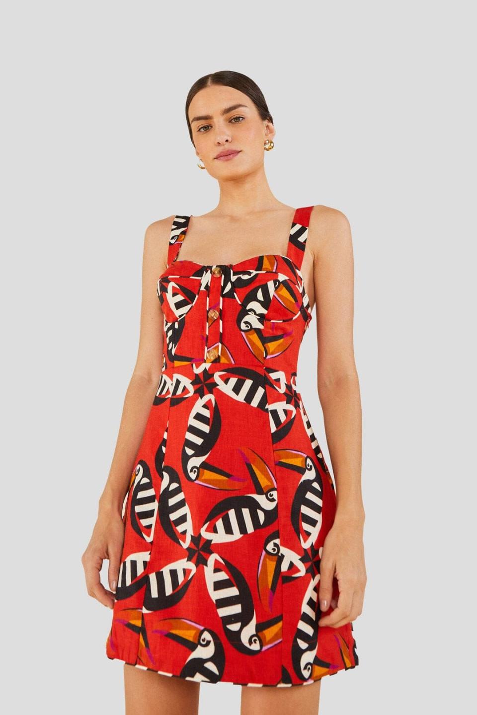 Toucan Twist Mini Dress