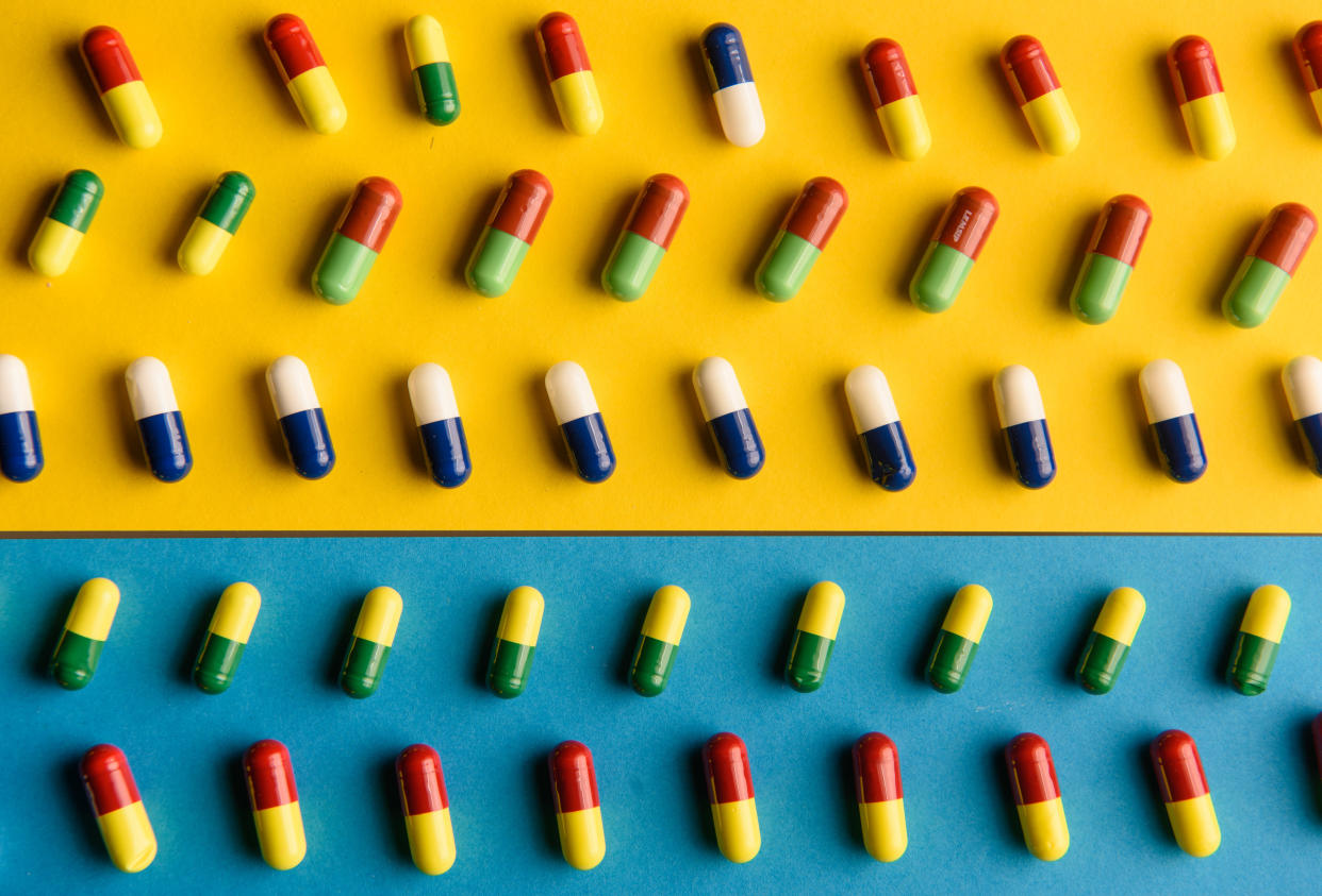 Stock photo of various medicines in tablet form. The pharmaceutical industry, and supplies of medicine, will be affected by the type of Brexit deal negotiated by the government. Picture date: Wednesday 28th November 2018. Photo credit should read: Matt Crossick/ EMPICS Entertainment.