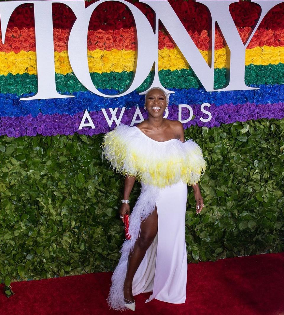 NEW YORK, NEW YORK - JUNE 9, 2019: Cynthia Erivo attends the 73rd Annual Tony Awards at Radio City Music Hall in New York, New York on June 9. 2019.