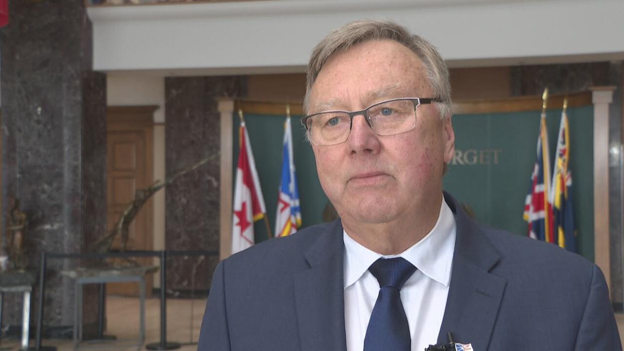 PC Leader Tony Wakeham wants the provincial government to make the Rothschild report public. (Peter Cowan/CBC - image credit)