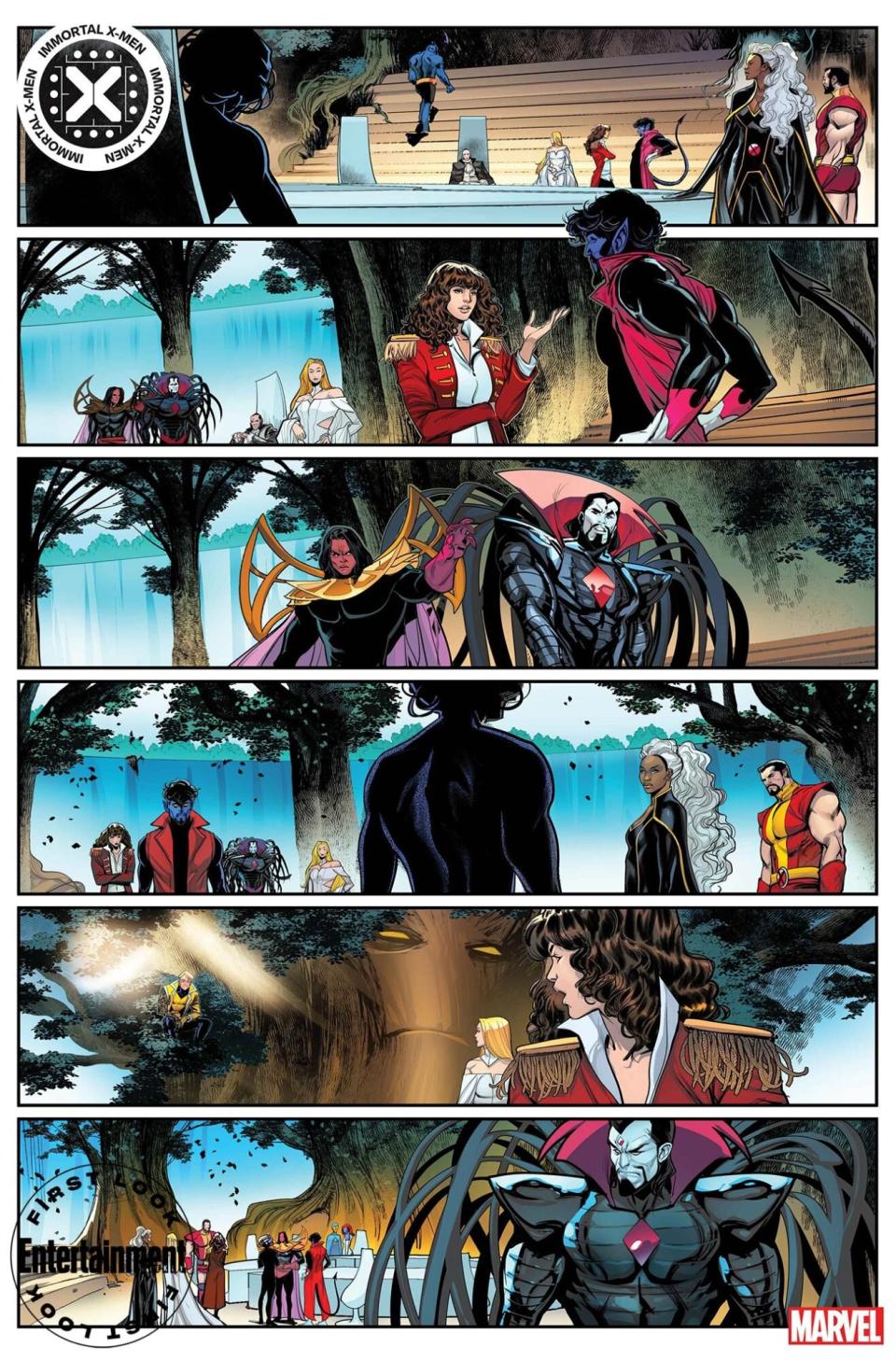 Kieron Gillen previews the Krakoan politics of 'Immortal X-Men'