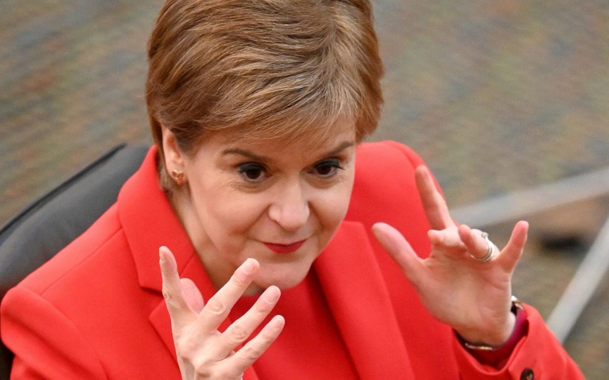 Nicola Sturgeon has warned against easing lockdown quickly - Getty Images Europe