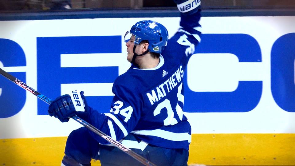 Maple Leafs’ Auston Matthews is a player who’s pretty hard to describe as not exciting. (NBC)