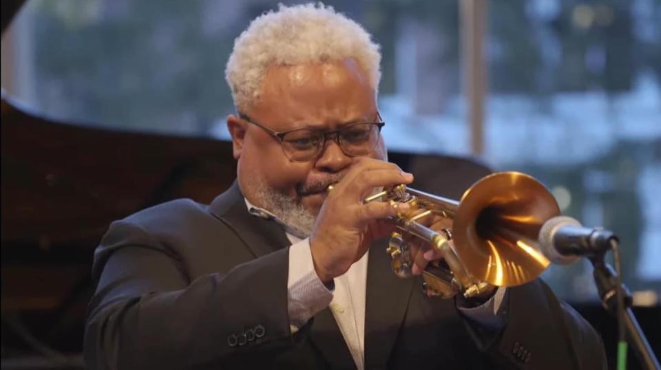 Marcus Rabb, the new jazz director at Phillips Exeter Academy, will join Groove Lounge on trumpet at 3 p.m. at the TEAM Fall Equinox Festival in Exeter on Saturday, Sept. 17.