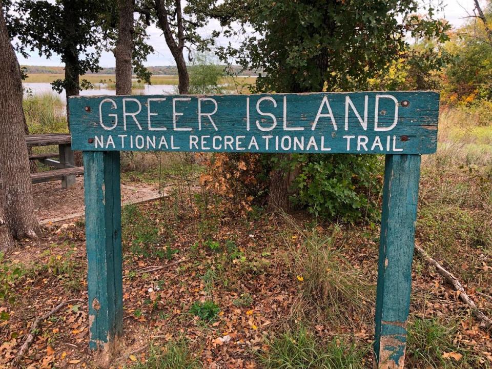 The media production team from Texas Parks and Wildlife and Fort Worth native Lyle Blackburn spent some time in mid-November filming at Greer Island for a segment of a nature series. The segment will explore the Texas Bigfoot phenomenon, according to videographer Garrett Graham, but will ultimately focus on how people engage with nature.