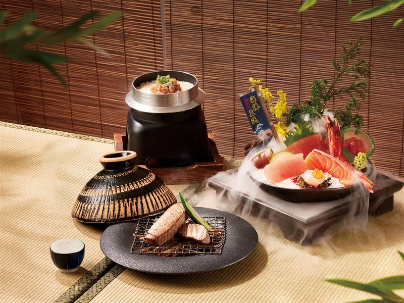 藝奇日本料理推出限定鮪魚套餐。（圖／王品集團提供）