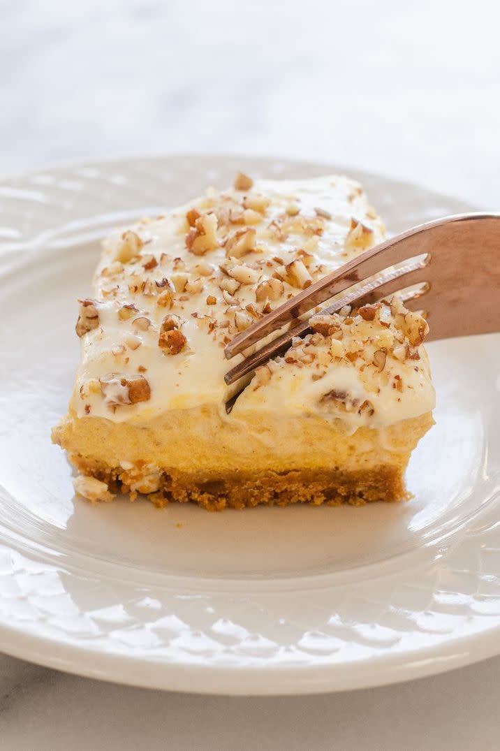 Pumpkin Cream Cheese Bars