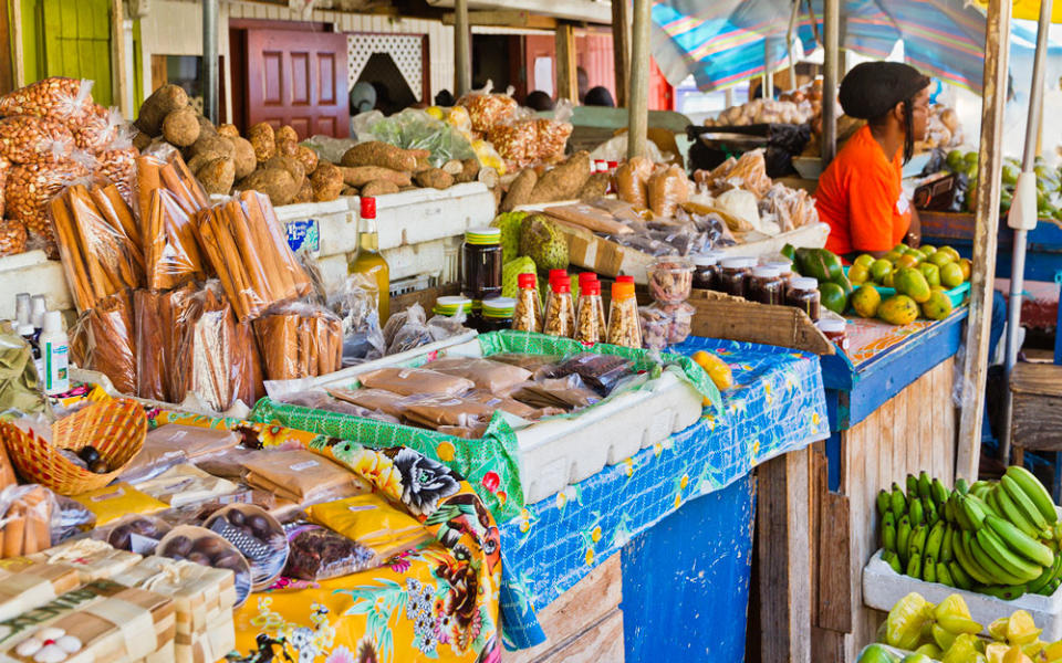 Grenada's main market