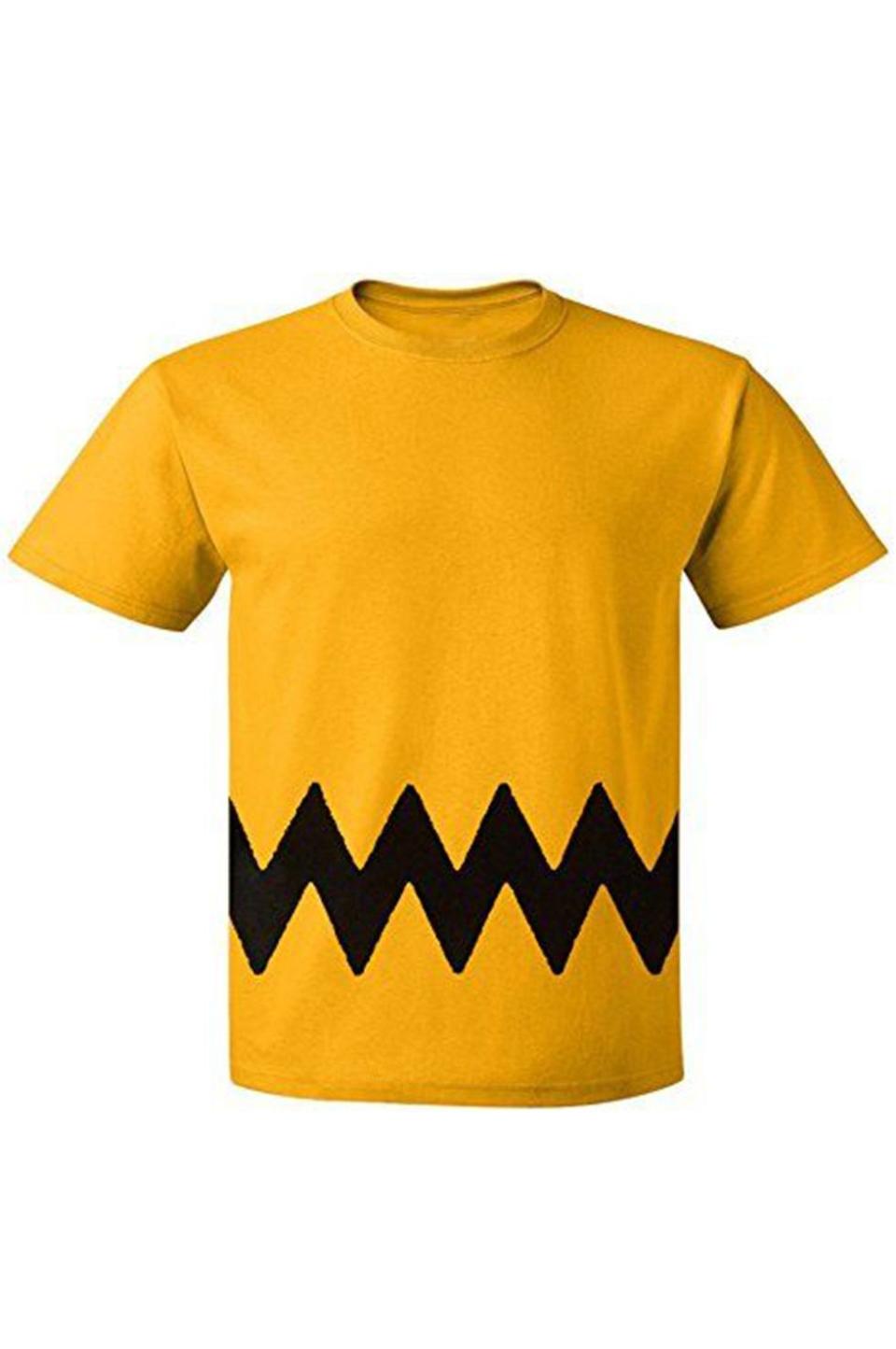 8) Peanuts Charlie Brown T-Shirt