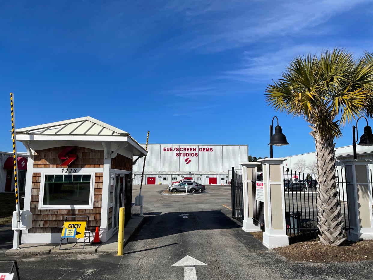 The EUE/Screen Gems Studios lot in Wilmington.