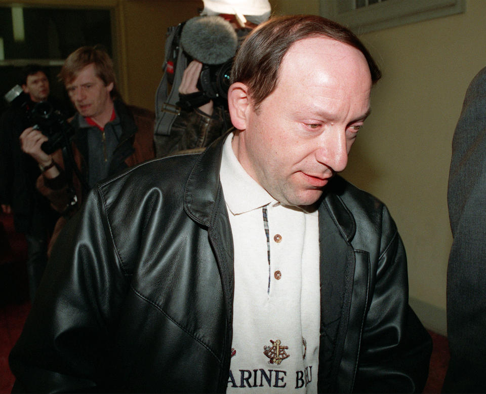 Guenter Parche escaped prison time despite an arena full of witnesses and a confession that he stabbed Monica Seles. (AP Photo/Michael Probst)