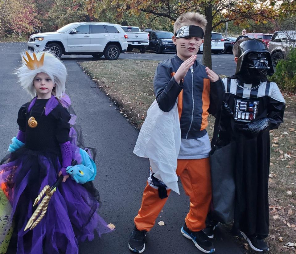 A scene from last year's Downtown Monroe Trick-or-Treating event are pictured. This year's event is Oct. 28.