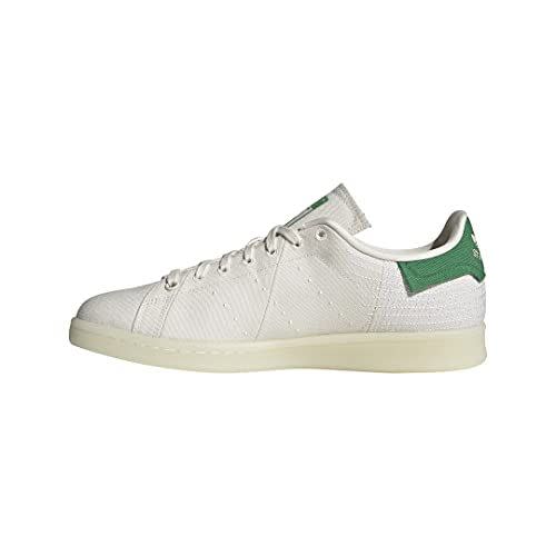 adidas Originals mens Stan Smith Primeblue White/Green/Black 13