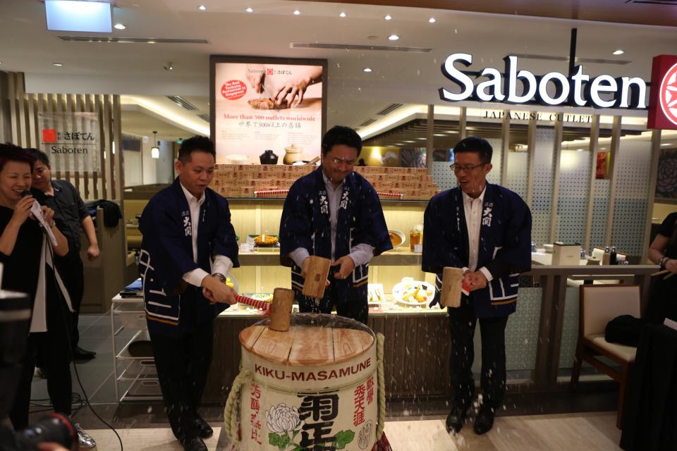 Saboten opens third outlet in Singapore