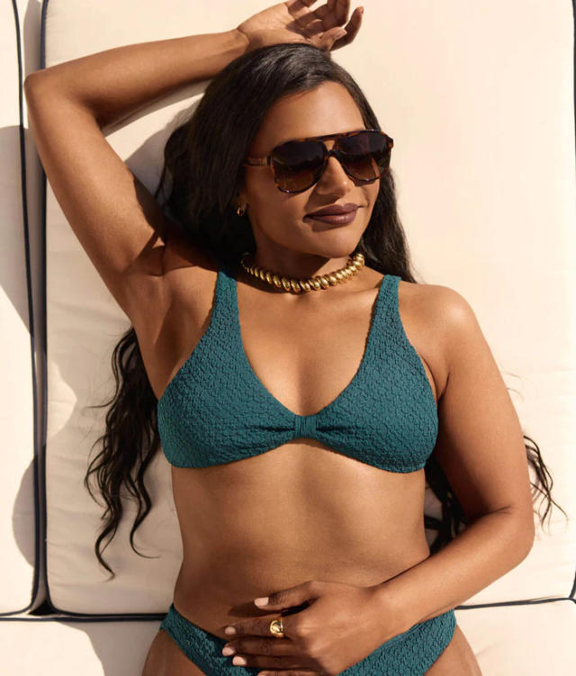 Mindy Kaling stuns in swimwear from her new Andie line: Shop it here