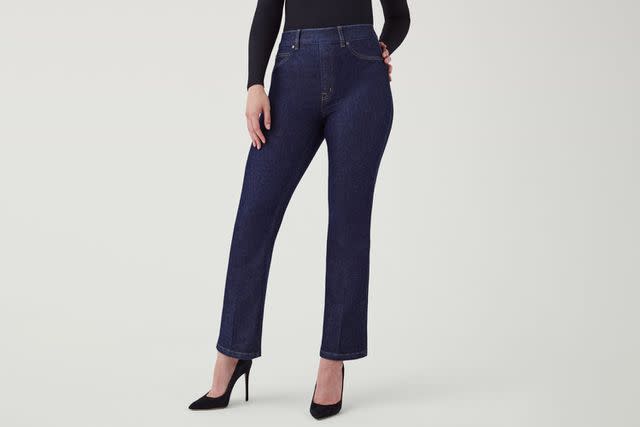 PSA: Spanx Just Dropped 2 New Dark Denim Washes That Are Bound to