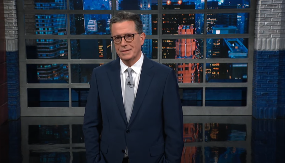 Stephen Colbert slammed Donald Trump for what he described as the former president’s ‘scary’ Hitler comparison (The Late Show with Stephen Colbert)