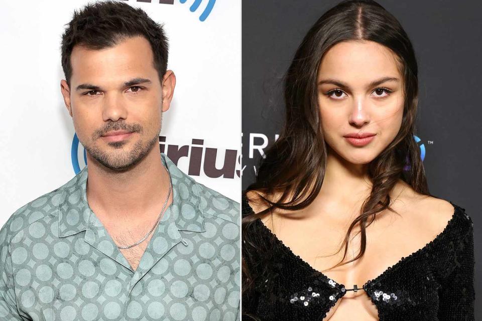 <p>Jamie McCarthy/Getty Images; Rodin Eckenroth/Getty Images</p> Taylor Lautner; Olivia Rodrigo