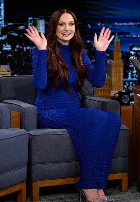 sophie-turner-blue-dress