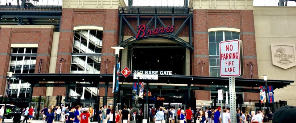 Front of SunTrust Park