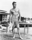 <p>Much like agent Henry Willson came up with a fresh stage name for Rock Hudson, he did the same for young Arthur. And thus, Tab Hunter was born.</p>