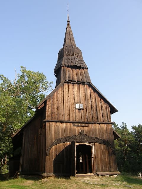 Ruhnu stave church