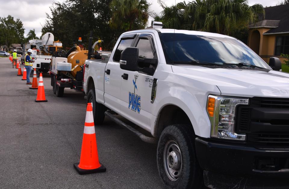 Florida Power & Light officials said an equipment failure was the cause of a widespread outage in Viera late Wednesday.
