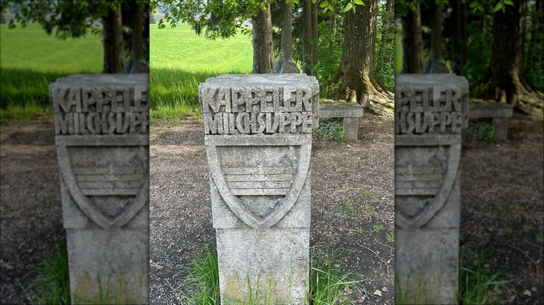 Kappeler milchsuppe monument