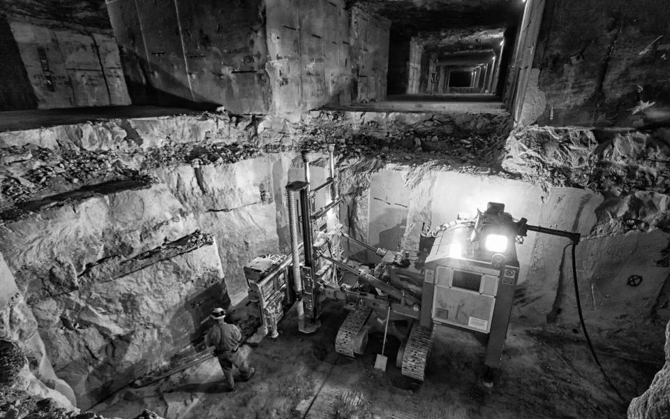 Eden Portland Isle of Portland quarry caverns rocks nature - Mark Godden