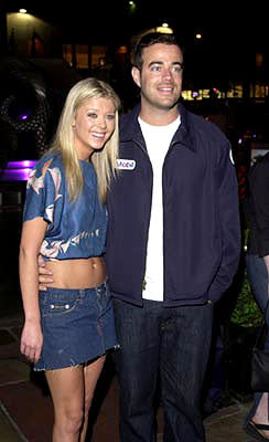 Tara Reid and Carson Daly at the New York premiere of Warner Brothers' Swordfish