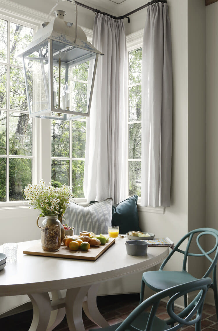 Create a sunroom breakfast nook