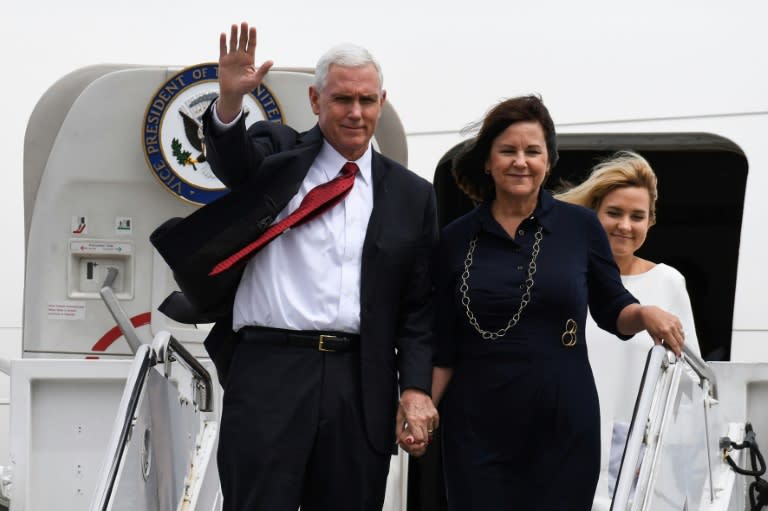 US Vice President Mike Pence has arrived in Japan armed with commitments designed to soothe his nervous hosts, who are worried by North Korea's growing belligerence