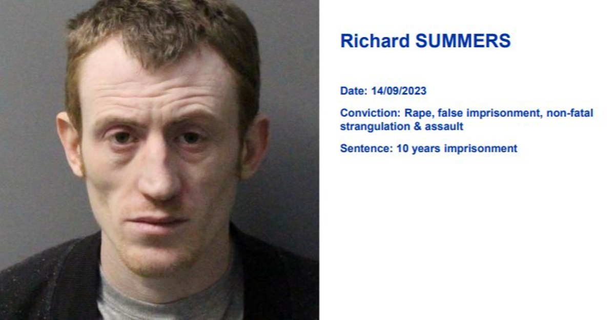 Richard Summers who has been given 10 years for offences including rape (Met Police)
