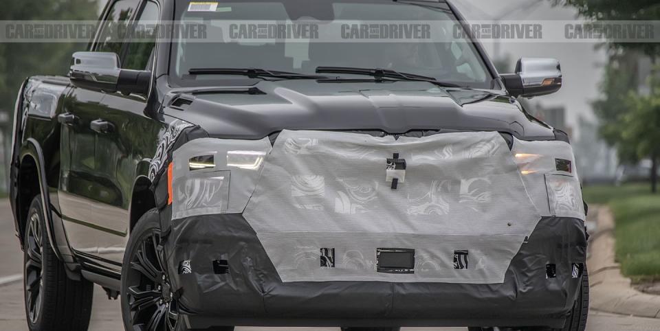 2025 ram1500 spied front