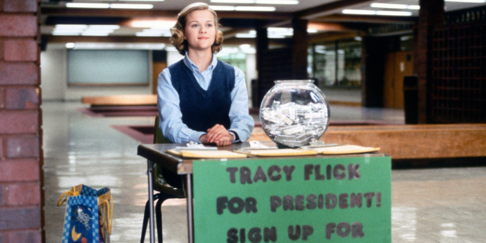 <p>Sorry, <em>Legally Blonde </em>fans, but Tracy Flick could kick Elle Woods's ass any day of the week. </p>