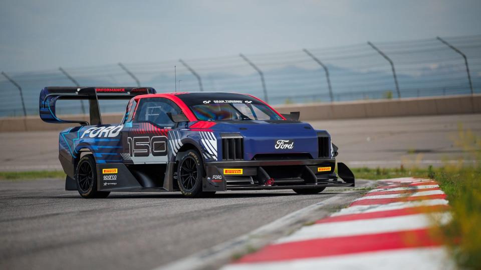 ford f150 lightning supertruck pikes peak racer