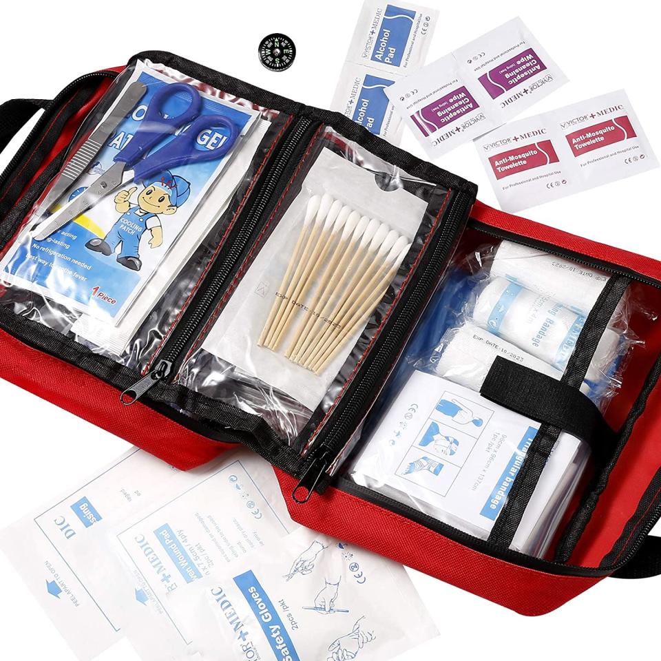 AUHIKE First Aid Kit. Image via Amazon.
