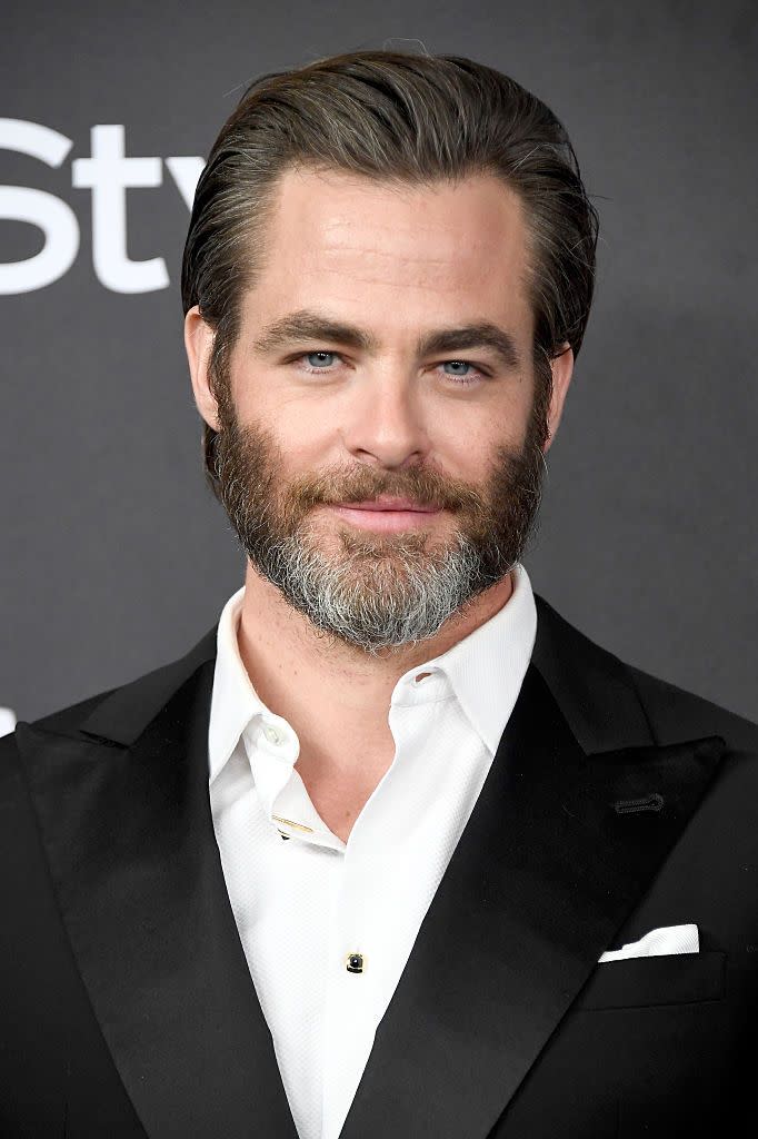 Chris Pine (with facial hair)