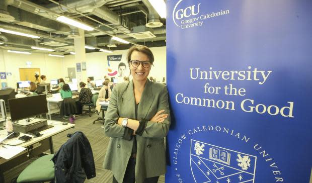 Glasgow Times: Pictured: Stephanie Pitticas - Director of Admissions and Recruitment at GCU