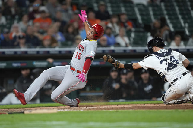 Tyler Stephenson has RBI single in 10th to lift Reds past Tigers