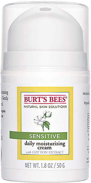 Burt's Bee Sensitive Daily Moisturizing Cream（50g）（Burt's Bee）賣點：無香料，通過皮膚科醫生過敏測試，當中的棉花萃取物可助肌膚形成天然保護屏障；$388