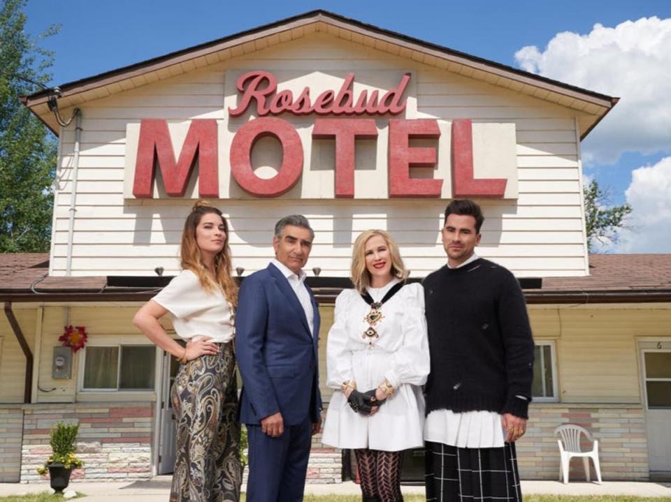 The Rosebud Motel, as seen in ‘Schitt’s Creek’ (Netflix)