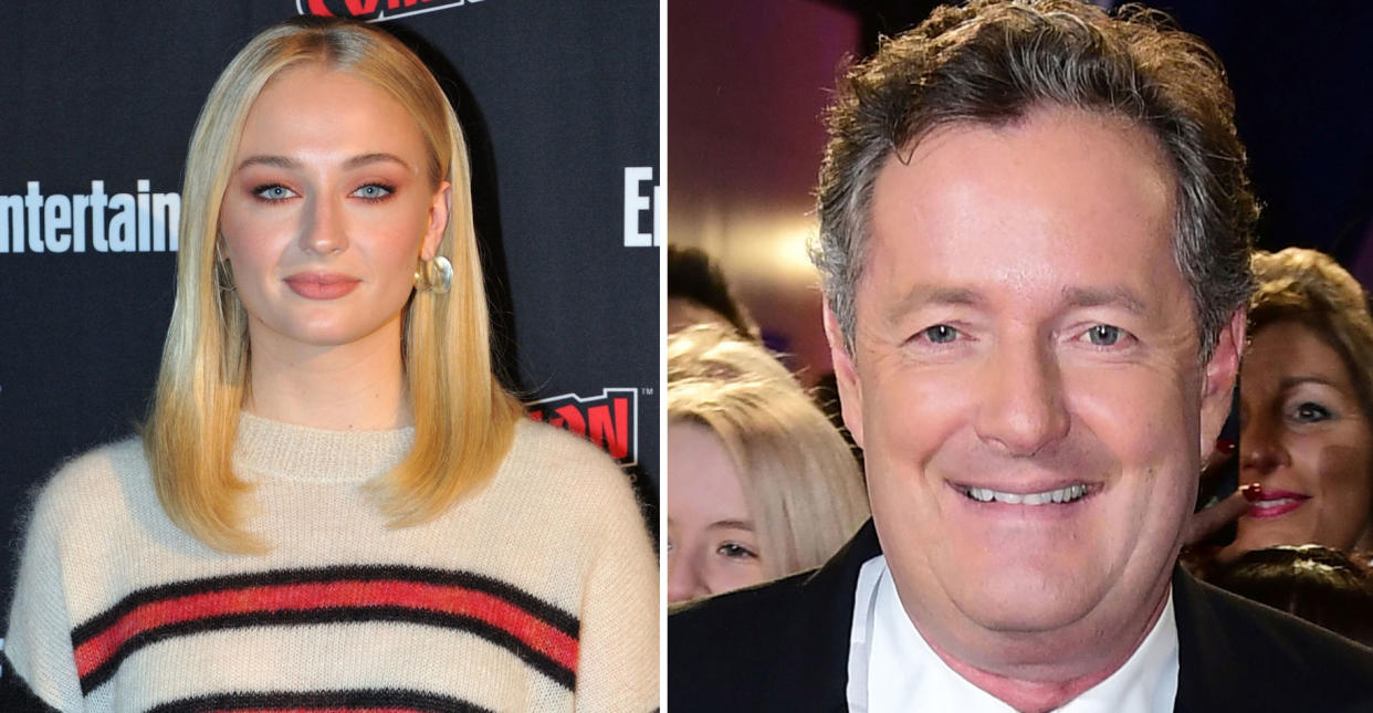 Sophie Turner has slammed Morgan for his opinions on mental health. (PA Images)